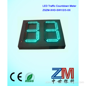 LED Countdown traffic light with 2 Digital